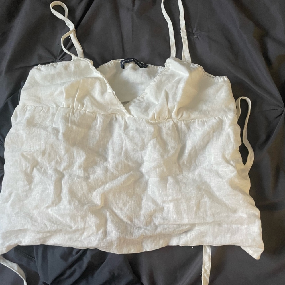 Brandy Melville Linen Tank